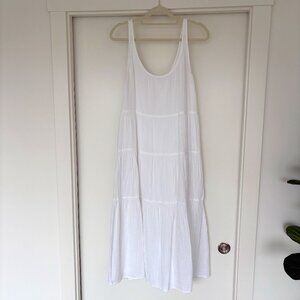 Aritzia Wilfred Free firefly midi dress